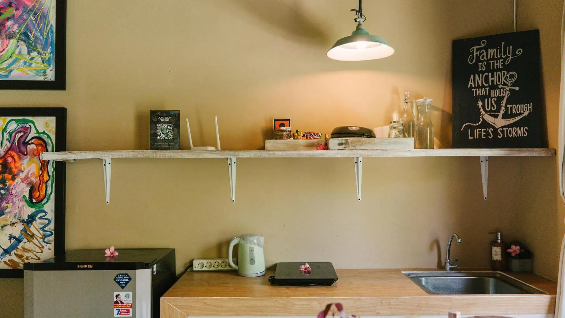 Hostel The Onion Collective Pansiyon Ubud Endonezya
